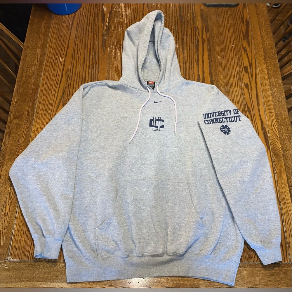 Gray Nike Men's Hoodie